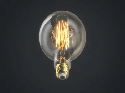 Light bulb 24 3D model