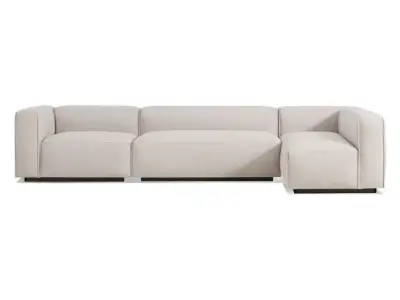 Cleon Wide Right Hand Facing Corner Sectional 3D model