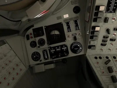  Gemini Capsule Interior 