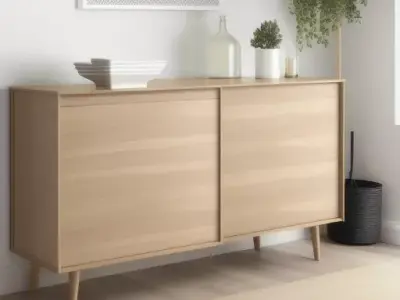 Furniture Sideboards Scandinavian Low-poly 3D model