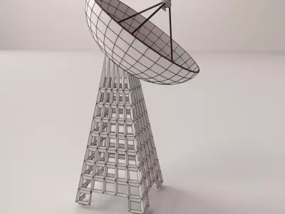 Communcation Tower 3D model
