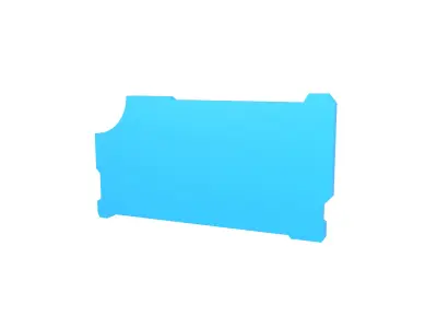 UHD High tech Graphical Interface v10 003 Low-poly 3D model