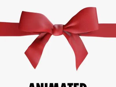  Ribbon Bow Unwrap Animation 