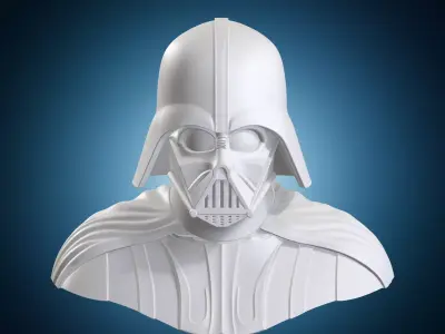 Darth Vader Star Wars Bust 3D print model