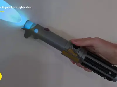 Anakin Skywalkers second lightsaber - Star Wars  3D print model