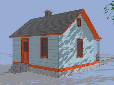 Creative Design-Holiday Cabin-072 3D model