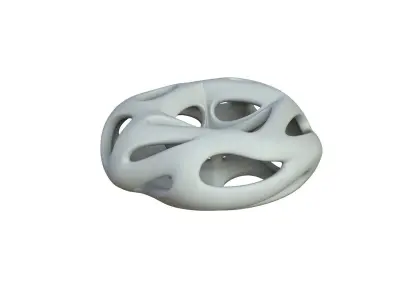 SciFi Cube Object No 65631 Low Poly Shape Low-poly 3D model