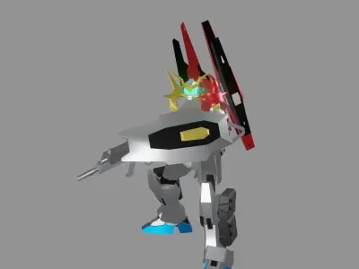 The Mecha Attacker 6 3D model