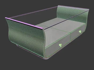 Caracole Lilian Cocktail tables 3D model