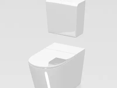 Toilet 004 3D model