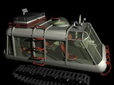 Lost In Space CHARIOT 3D Model 3D model