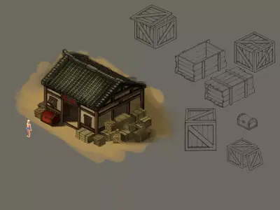 Small - Warehouse 02 3D model