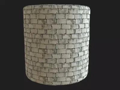Blocks tile PBR Texture