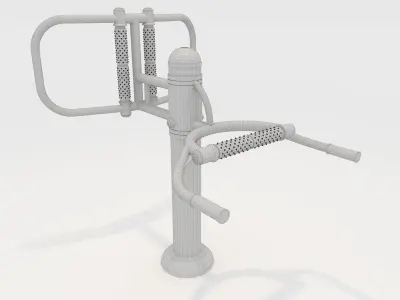 Gym Outdoor 13 3D model