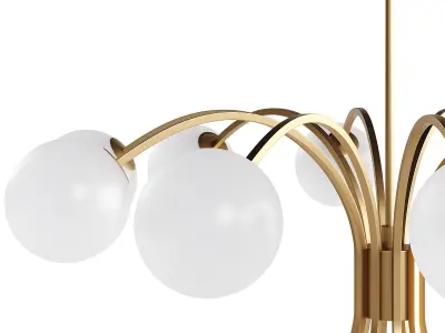 Crown chandelier 3D model