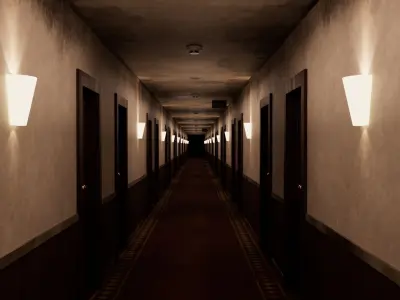 The Endless Corridor 3D model