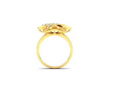 Women Ring  Render 3dm STL OBJ FBX Details 3D print model 185