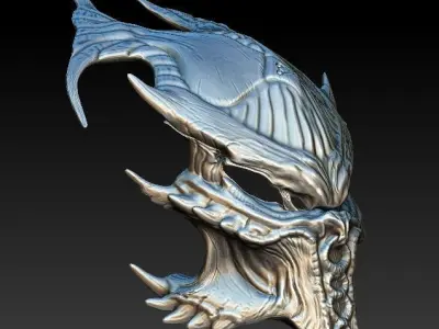 Odin predator Bio mask 3D model