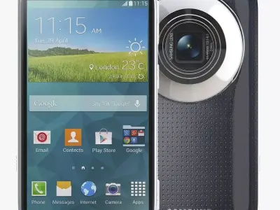 Samsung Galaxy K Zoom black 3D model