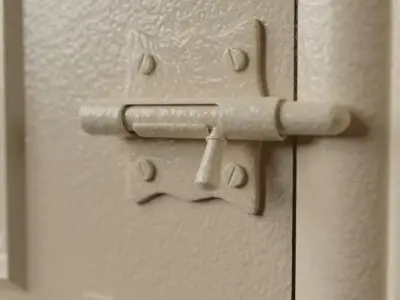 old door Free 3D model