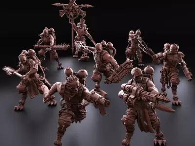 Kill Squad - Scarbinders 3D print model