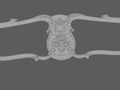 headboard and footboard 3D model