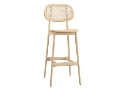 Titus bar stool By Vincent Sheppard 3D model