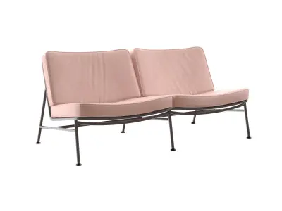 Backpack 2 Settee 3D model