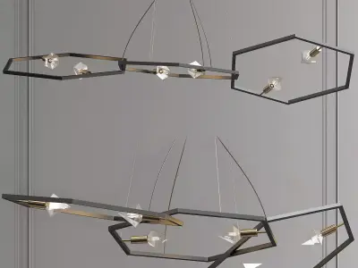 ESAGONO pendant light 3D model
