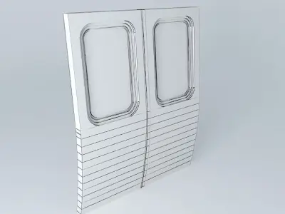 Subway Door 3D model