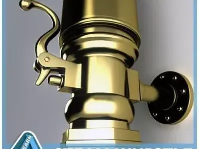 Steam Whistle 3D model