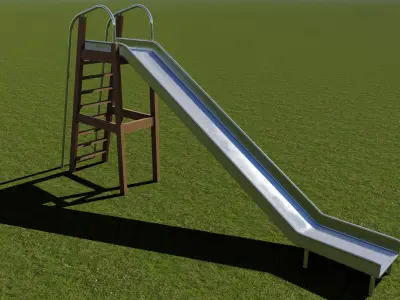Playground Slide 3D Model 3D model