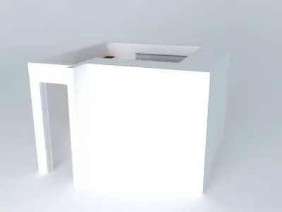 fabioorkut cube with window Free 3D model