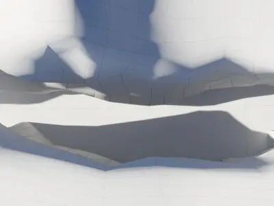 Antelope Canyon Low Poly Low-poly 3D model