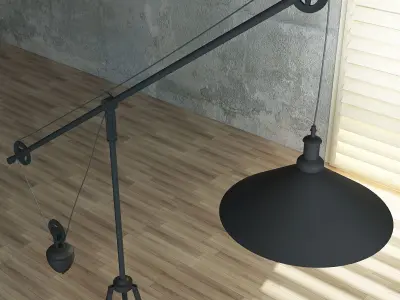 Lamp Loft 4 3D model