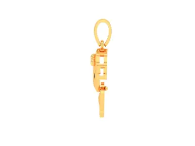 Kids Pendants 3dm STL OBJ FBX Renders Details 3D print model 9