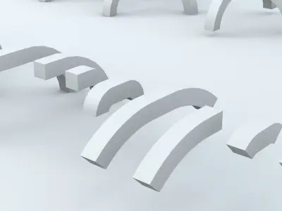 Easy Blocks Low-poly 3D model