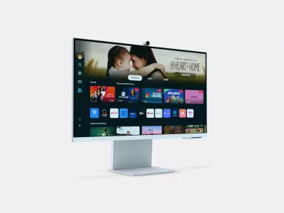 32 Inch Smart Monitor M8 M80D UHD 3D model