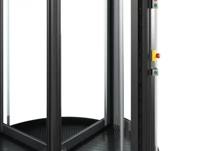 Revolving door Dorma Geryon 3D model