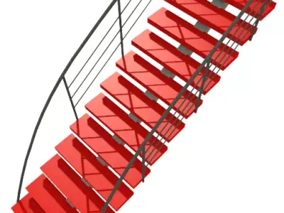 Staircase stairs Free 3D model purchase