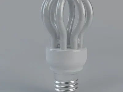 Energy Saver Lightbulb III 3D model