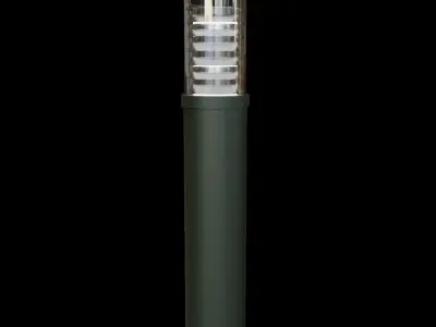 garden lamp for diorama Low-poly 3D model