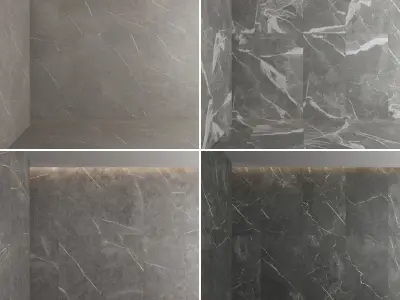 Marble Porcelain tiles - set 49 Texture