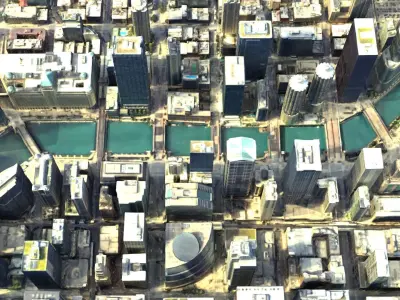 Chicago city 3D model