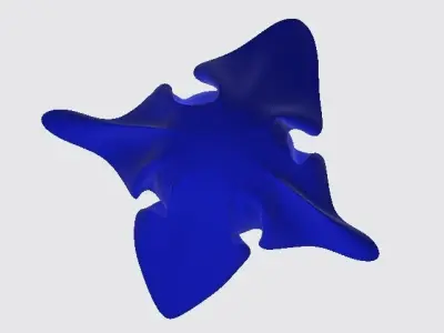 veil fabric Free 3D model