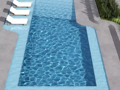 SWIMMING POOL NO116 A 3D model