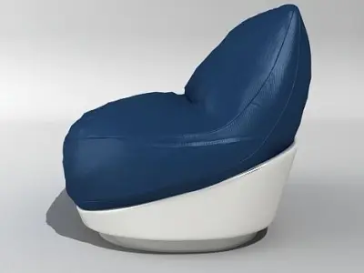 Hug Pouf Serralunga Free 3D model