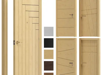 Interiors Doors 3 3D model