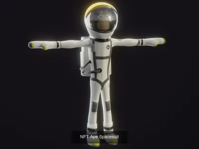 NFT Ape Collection 3D Model Pack