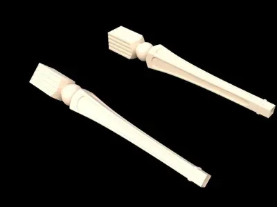 leg High quality 3d models for processing on a cnc machine  3D model purchase
